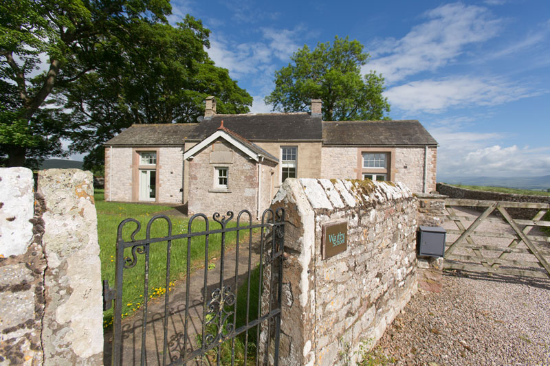 Outside view of the schoolhouse