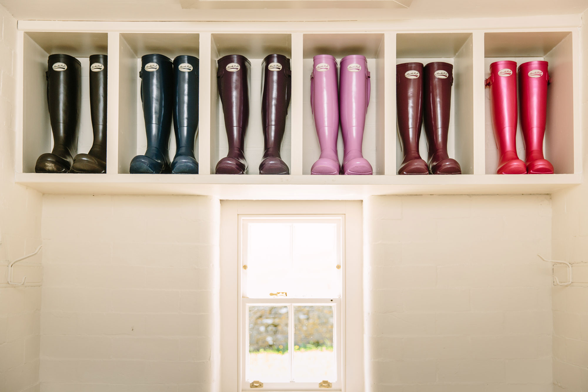 More shots of wellies - we think they look pretty, but they are also essential sometimes!