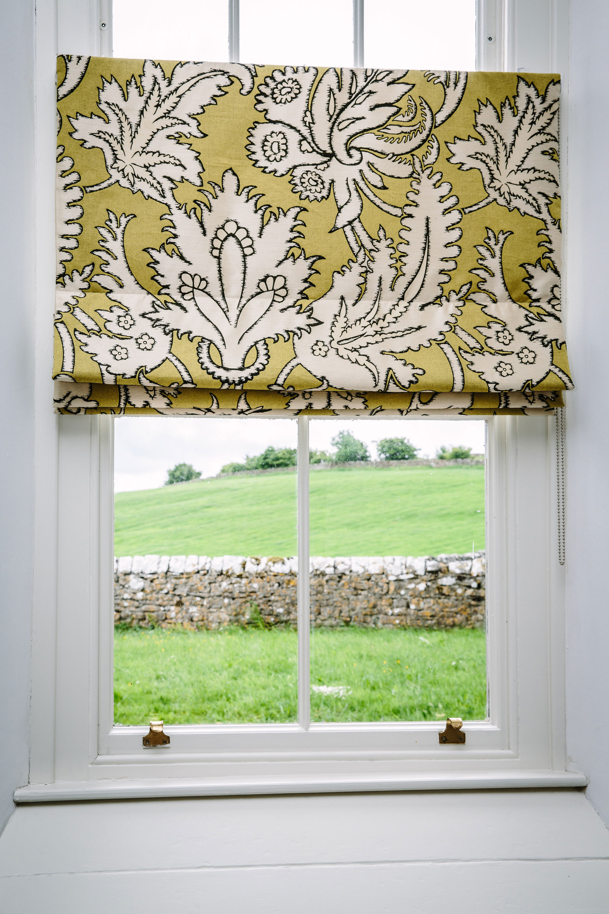 A view from one of the windows in the oldest part of the schoolhouse 