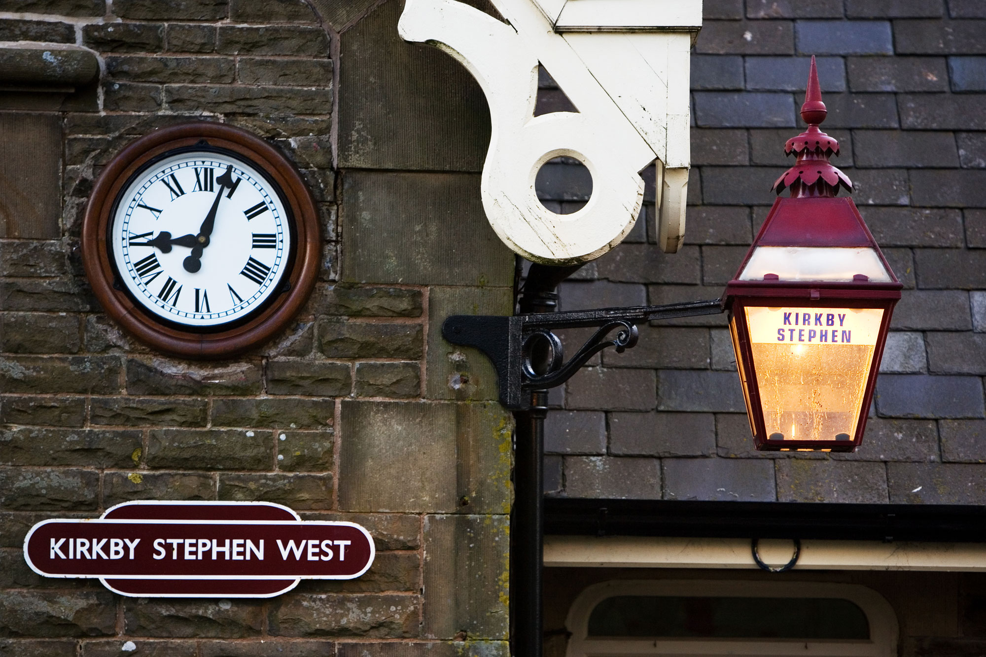 The train station at Kirkby Stephen