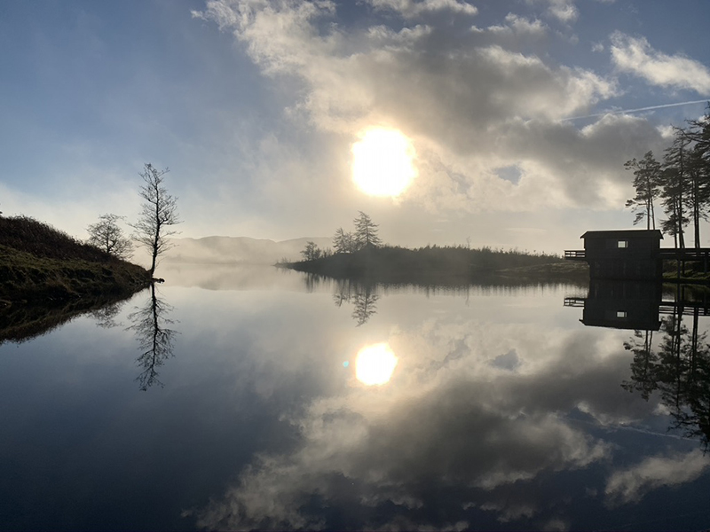 A magical tarn in the Lakes