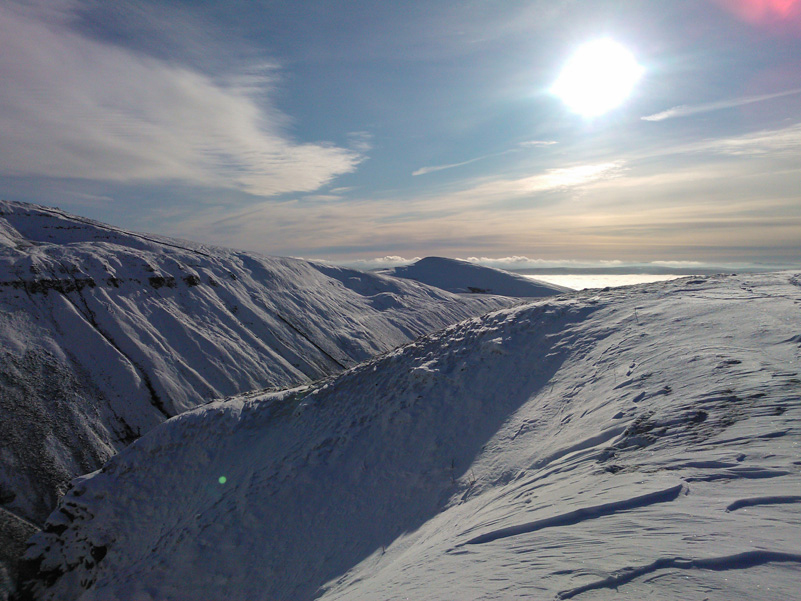 Top of the world on High Cup Nick