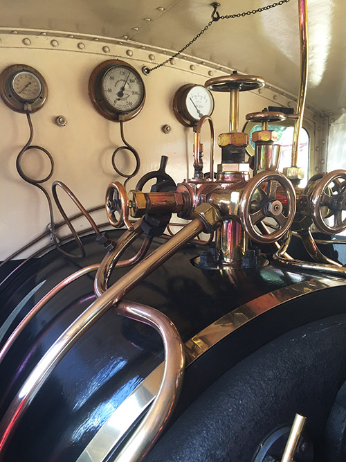 The immmaculate footplate